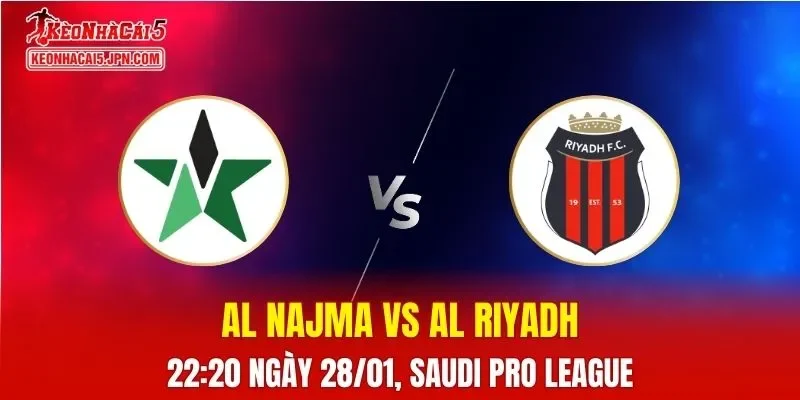 Nhận Định, Soi Kèo Bóng Đá Al Najma vs Al Riyadh 22:20 Ngày 28/01: Cuộc Chiến Trụ Hạng